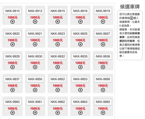 車牌選號技巧|車牌選號教學：必學攻略，輕鬆選到心儀車牌！ 